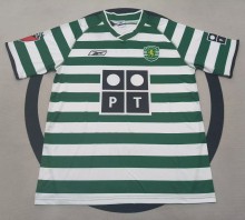 2003-2004 Sporting Lisbon Home Retro Soccer Jersey