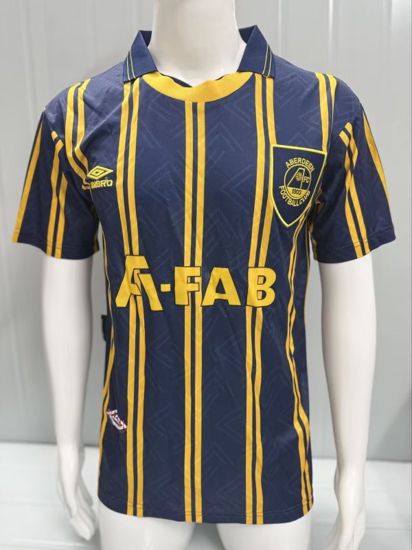 1993-1994 Aberdeen Away Retro Soccer Jersey