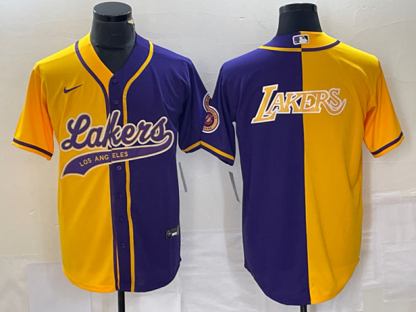 2025 MLB Los Angeles Lakers New Pattern Jersey