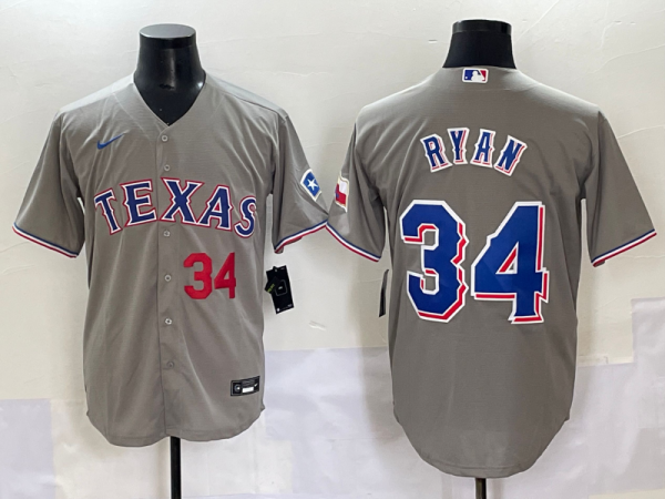 2025 MLB Texas Rangers New Pattern Jersey