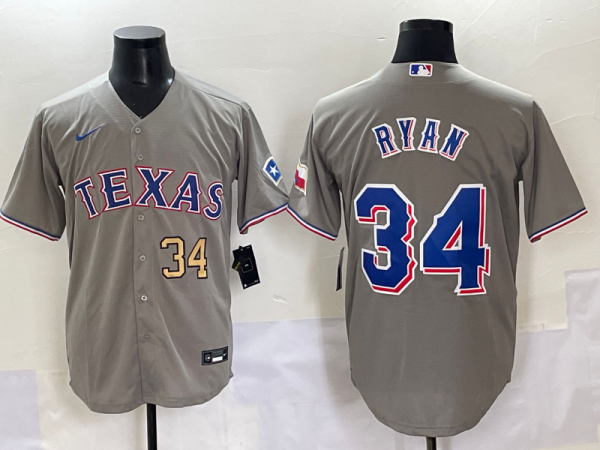 2025 MLB Texas Rangers New Pattern Jersey