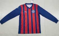25-26 BaHia Away Long Sleeve Fans Soccer Jersey（长袖）