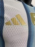 2026 World Cup Argentina Home Player Version Soccer Jersey