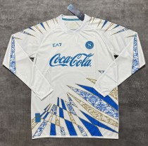 25-26 Napoli White Long sleeves Training Shirts