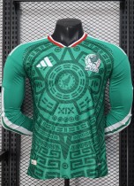 2026 World Cup Mexico Home Long sleeves Player Version Soccer Jersey*长袖球员