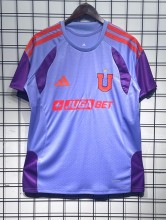 25-26 Universidad De Chile Purple Fans Training Shirts