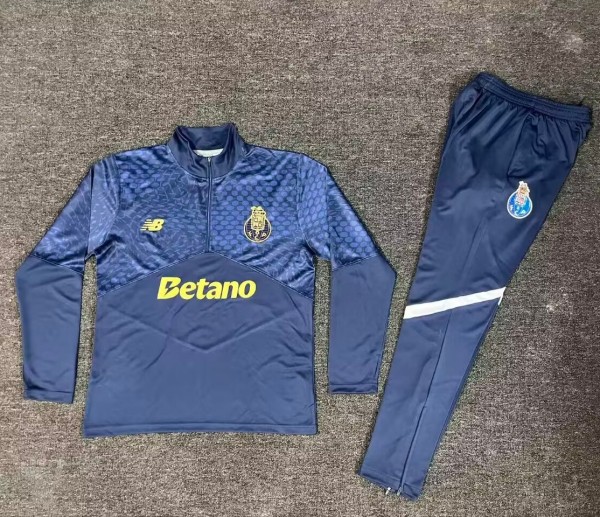 25-26 Porto High Quality Half Pull Tracksuit