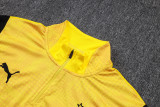 25-26 Dortmund High Quality Half Pull Tracksuit