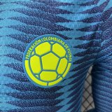 2026 Colombia Away Long Sleeve Player Version Soccer Jersey*长袖球员