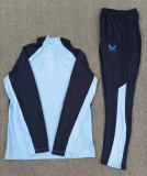 25-26 Rangers High Quality Kids Half Pull Tracksuit