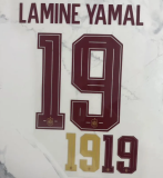 2026 World Cup Spain Away Women Fans Soccer Jersey (女)