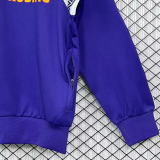 1986-1987 Fiorentina Purple Jacket #单夹克