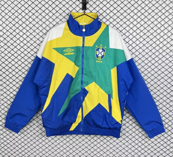 1993-1994 Brazil Retro Windbreaker