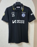 25-26 CHE Black Polo Short Sleeve
