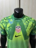 2026 USA Green GoalKeeper Player Version Soccer Jersey