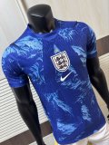 2026 England Blue GoalKeeper Player Version Soccer Jersey