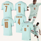 2026 World Cup France Away Long sleeves Fans Soccer Jersey (长袖)