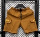 2026 NK Yellow Casual Short Pants
