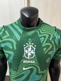 2026 Brazil Green GoalKeeper Player Version Soccer Jersey