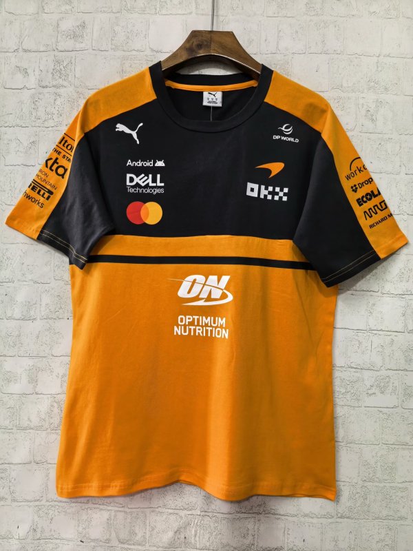 2026 F1 McLaren New Pattern Short Sleeve Racing Suit