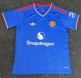 26-27 Man Utd Blue Special Edition Fans Soccer Jersey