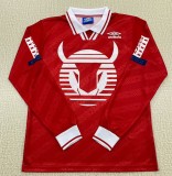 1995-1996 Necaxa Home Long Sleeve Retro Soccer Jersey