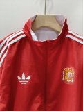 2026 Spain Double Sided Windbreaker
