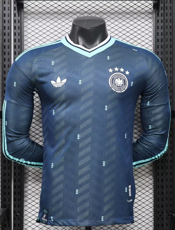2026 World Cup Germany Away Long Sleeve Player Version Soccer Jersey*长袖球员
