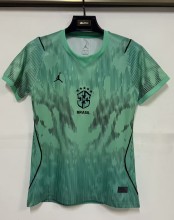 2026 Brazil Green GoalKeeper Women Fans Soccer Jersey (女)