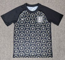 26-27 England Black Special Edition Fans Soccer Jersey