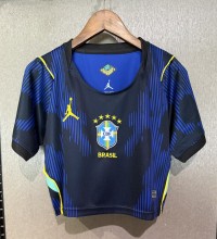 2026 Brazil Away Women Cheerleading Short-sleeved (女)