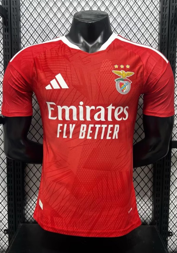 26-27 Benfica Home Player Version Soccer Jersey