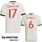 24-25 Man Utd Third Fans Soccer Jersey
