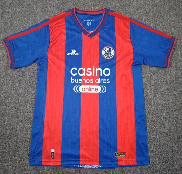 26-27 San Lorenzo Home Fans Soccer Jersey