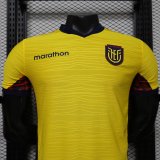 2026 Ecuador Home Player Version Soccer Jersey