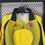 2026 Colombia Yellow Retro Windbreaker