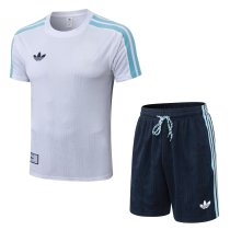 26-27 AD White High Quality Player Version Training Short Suit (球员套装)