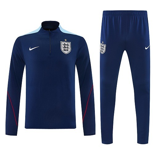 26-27  England High Quality Half Pull Tracksuit