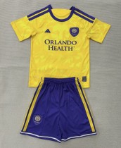 26-27 Orlando City Away Kids Soccer Jersey 26-27 Orlando City Away Kids Soccer Jersey