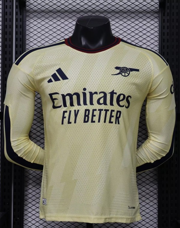 26-27 ARS Third Long Sleeve Player Version Soccer Jersey (长袖球员)