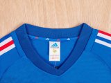 2002 France Home Retro Soccer Jersey