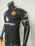 26-27 Man Utd Black Special Edition Player Version Soccer Jersey