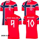 2026 Norway Home Fans Soccer Jersey