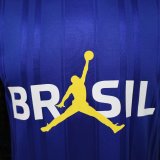 26-27 Brazil Blue Casual Version Player Version Soccer Jersey