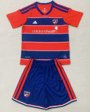 26-27 FC Dallas Home Kids Soccer Jersey