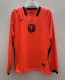 2026 NetherIands Home Long Sleeve Fans Soccer Jersey*长袖