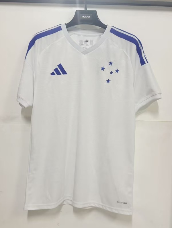 26-27 Cruzeiro Away Fans Soccer Jersey