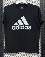 2026 AD Black High Quality Pure Cotton Casual T-Shirt