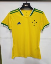 26-27 Cruzeiro Special Edition Women Fans Soccer Jersey (女)