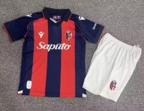 26-27 Bologna Home Kids Soccer Jersey